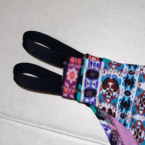 Nanette Lepore Multicolor Cut Out Sides Bikini Bottom - Picture 4 of 10